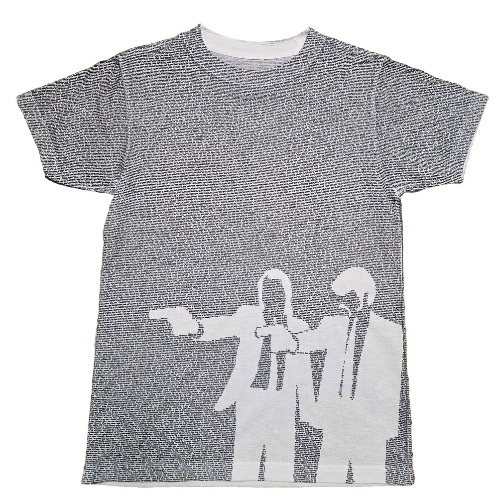 Litographs Pulp Fiction Script T-Shirt Unisex Size S Vincent & Jules